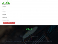 vibra.dj Webseite Vorschau