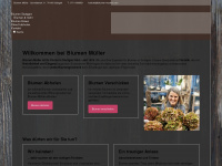 blumen-mueller.com Webseite Vorschau
