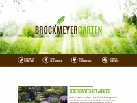 brockmeyer-gaerten.de Webseite Vorschau