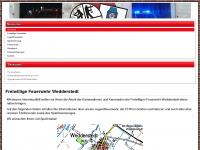 feuerwehr-wedderstedt.de Webseite Vorschau