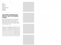 zimmidruck.ch Webseite Vorschau