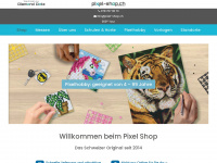 pixel-shop.ch Webseite Vorschau