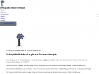 orthopaedie-ilmer.ch Webseite Vorschau