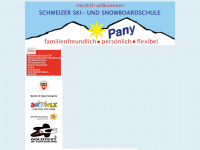 skischulepany.ch Webseite Vorschau