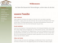 hof-herrendingen.ch Webseite Vorschau