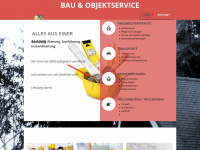 bau-objektservice.de Webseite Vorschau