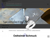 ostheimer-schmuck.de Webseite Vorschau