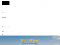 places-and-pleasure.de Webseite Vorschau