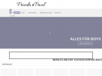 frieda-paul.ch Webseite Vorschau