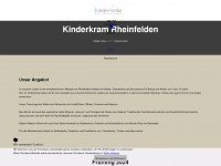 kinderkram-rheinfelden.ch Webseite Vorschau