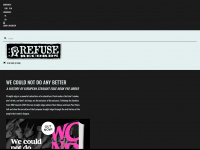 refusemusic.net Webseite Vorschau