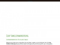 coop-familienwanderung.ch Webseite Vorschau