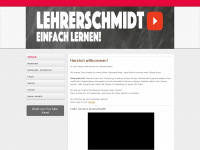 lehrer-schmidt.de Webseite Vorschau