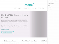 mona-tool.ch Webseite Vorschau