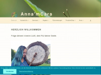 annamcara.ch Webseite Vorschau