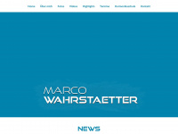 marco-wahrstaetter.com Webseite Vorschau