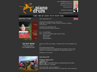 pianodrum.com Webseite Vorschau