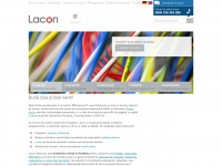 lacon.ro Webseite Vorschau