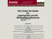 tronic-datenerfassung.de Webseite Vorschau