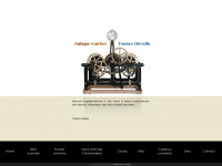 antique-watches.ch Webseite Vorschau