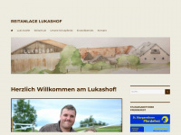 reitanlage-lukashof.at Webseite Vorschau