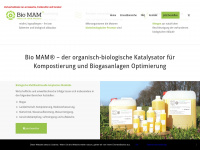 bio-mam.com Webseite Vorschau