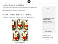 lowcarberia-blog.de Webseite Vorschau
