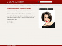 public-affairs-agency.net Webseite Vorschau