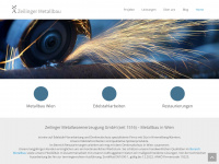 zeilinger-metallbau.at Webseite Vorschau
