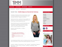 timm-grafik.de Webseite Vorschau