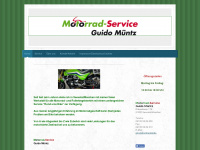 motorrad-service-guido-müntz.de Webseite Vorschau