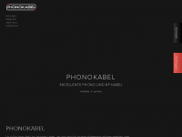 phonokabel.de Webseite Vorschau