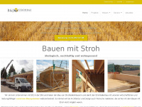 buj-strohbau.de Webseite Vorschau