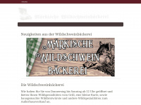 wildschweinbaeckerei.de Thumbnail
