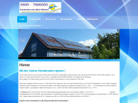 solar-holstein.de Webseite Vorschau