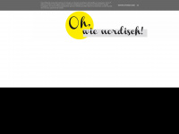 ohwienordisch.blogspot.com Webseite Vorschau