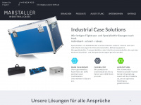 marstaller-industrialcases.de Webseite Vorschau