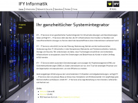 ify-it.ch Webseite Vorschau