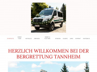 bergrettung-tannheim.jimdo.com Webseite Vorschau