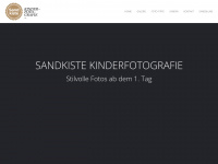 sandkistenfotos.at Webseite Vorschau