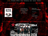 dth-fanclub.de Webseite Vorschau