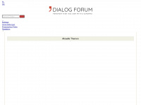 forumdialog.eu Webseite Vorschau