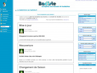 badiste.fr Webseite Vorschau