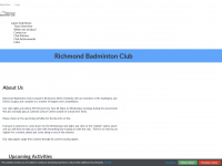Richmondbadmintonclub.co.uk