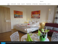 amenity-garden-apartment.de Webseite Vorschau