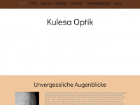 kulesa-optik.de Webseite Vorschau