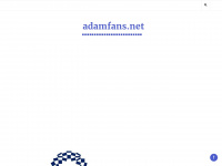 adamfans.net Webseite Vorschau