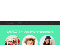lafalott-impro.de Webseite Vorschau