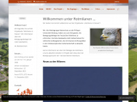 rotmilane.de Webseite Vorschau