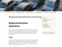 reparatur-kosten-versicherung.de Webseite Vorschau